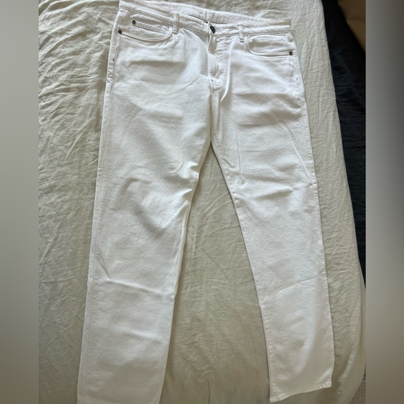Lori Piana White Cotton Pant - Picture 3 of 4